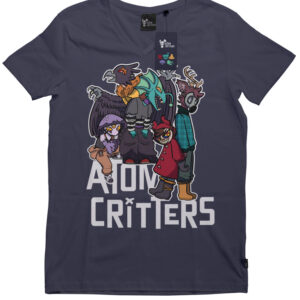 Camiseta grupal de Atom Critters